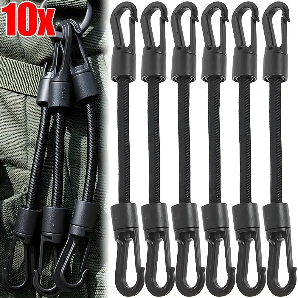 Cycling Gear Rack - Shock Absorbing Bungee Cord with Hook