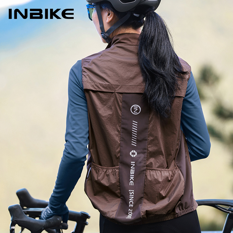Cycling Gear Vest - INBIKE Women's Cycling Vest Sleeveless Running