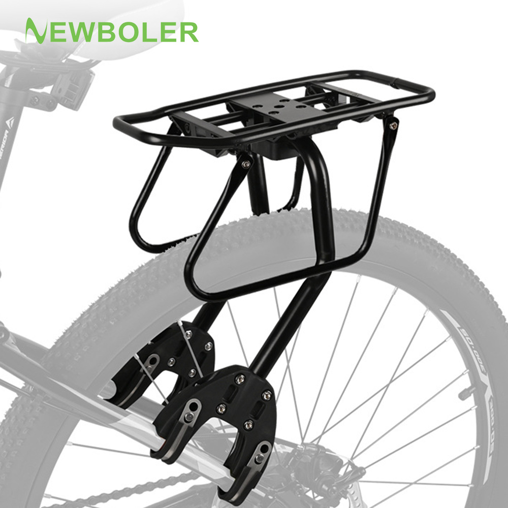 Cycling Gear Storage Rack - NEWBOLER Rear Bike Rack Aluminum Alloy