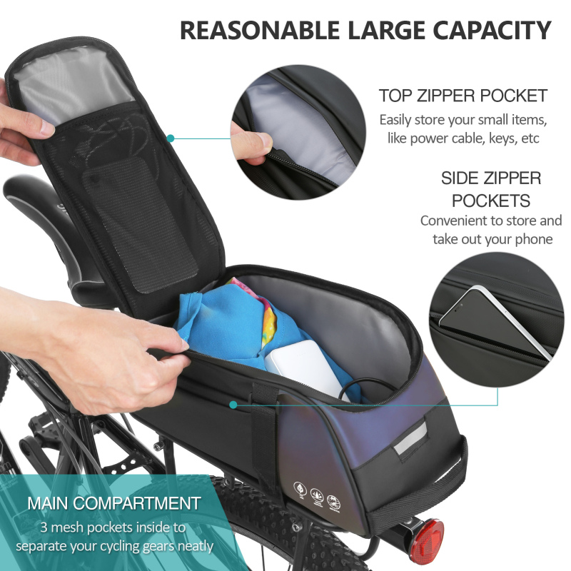 Reflective Mountain Bicycle Se - Cycling Gear Storage Rack 评论和价格