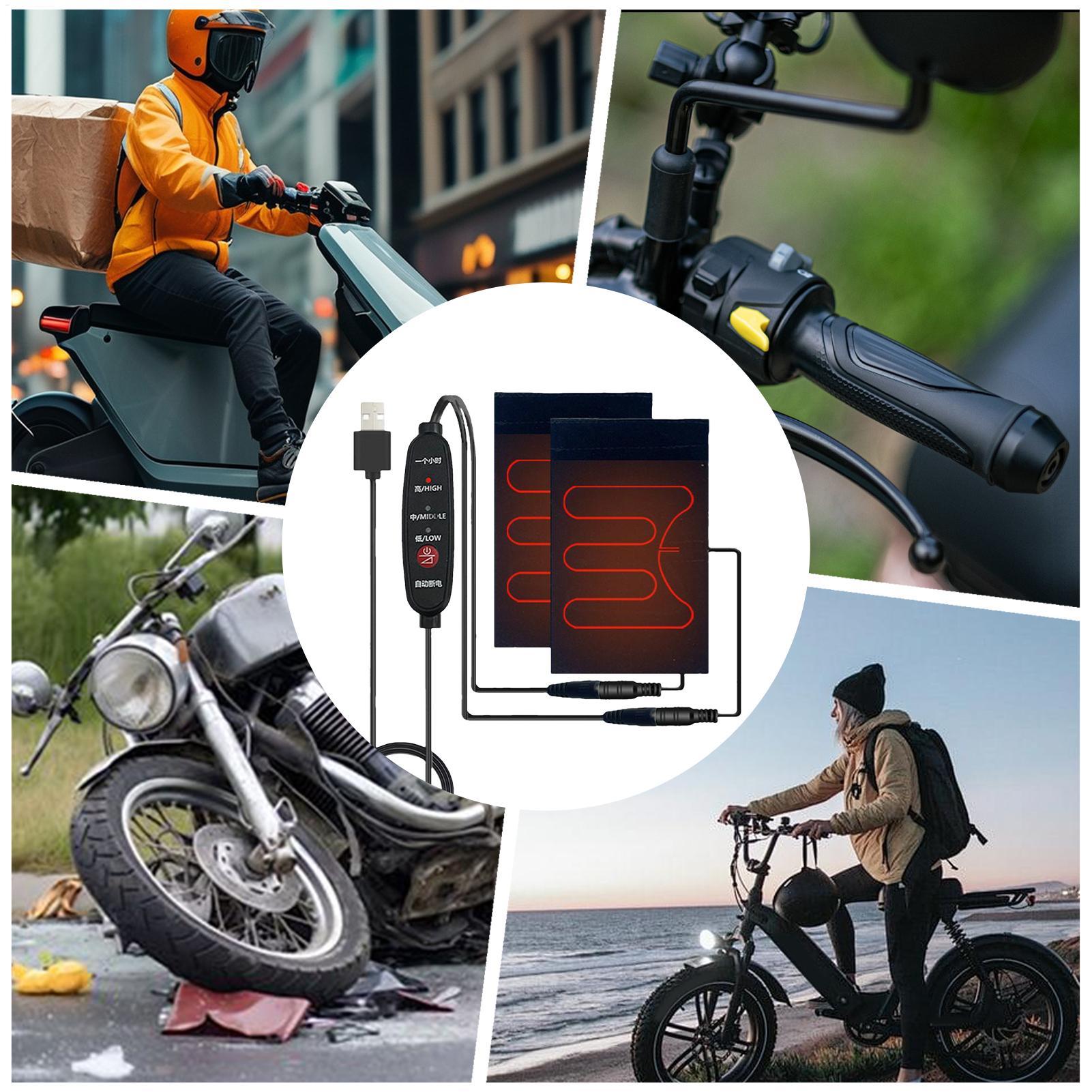 Heated Handlebar Grip 5V Motor - Cycling Heat Gear 评论和价格