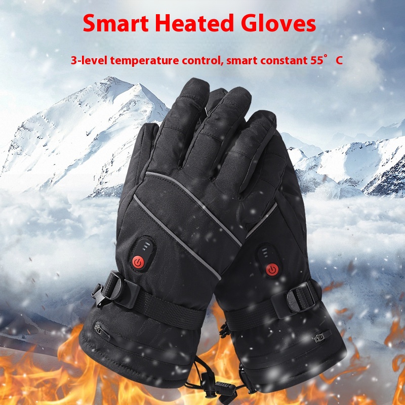 Touchscreen Heating Gloves Out - Cycling Heat Gear 评论和价格