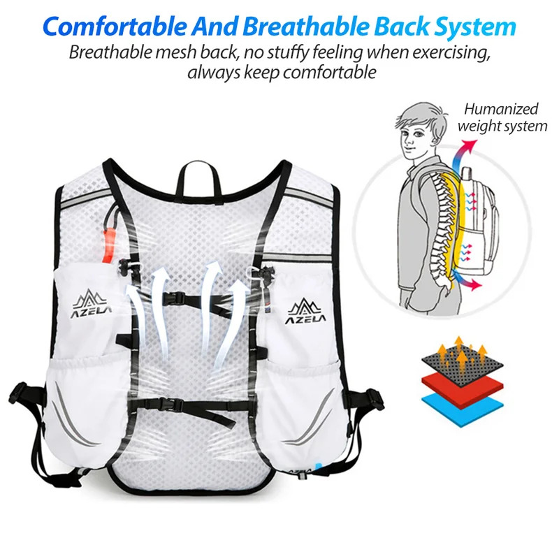 NEW Breathable Hydration Vest  - Cycling Gear Vest 评论和价格