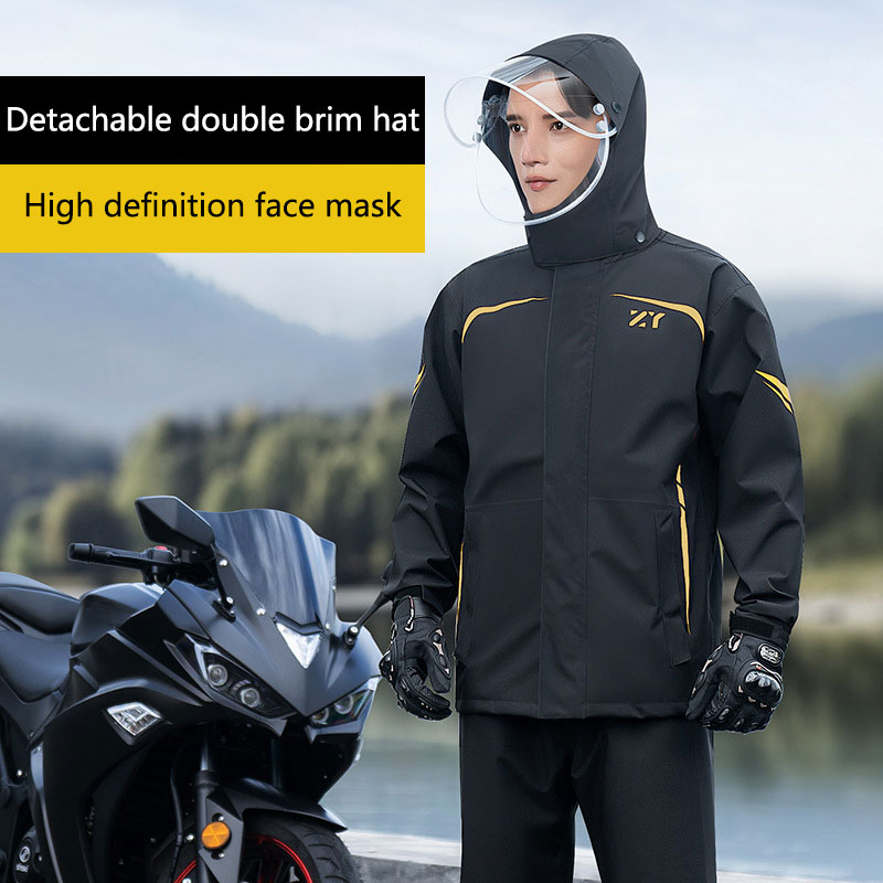Motorcycle Spilt Raincoat Pant - Cycling Gear For Rain 评论和价格