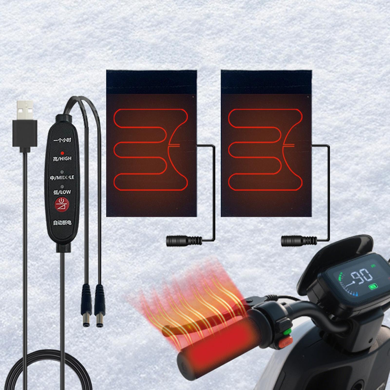 Handlebar Warmer 5V Handlebar  - Cycling Heat Gear 评论和价格