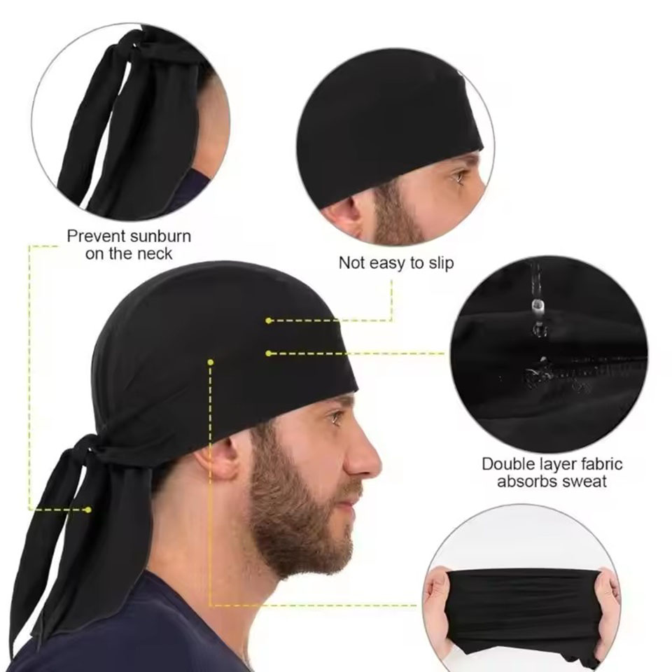 Bicycle Headband Sweat-wicking - Cycling Headwear 评论和价格