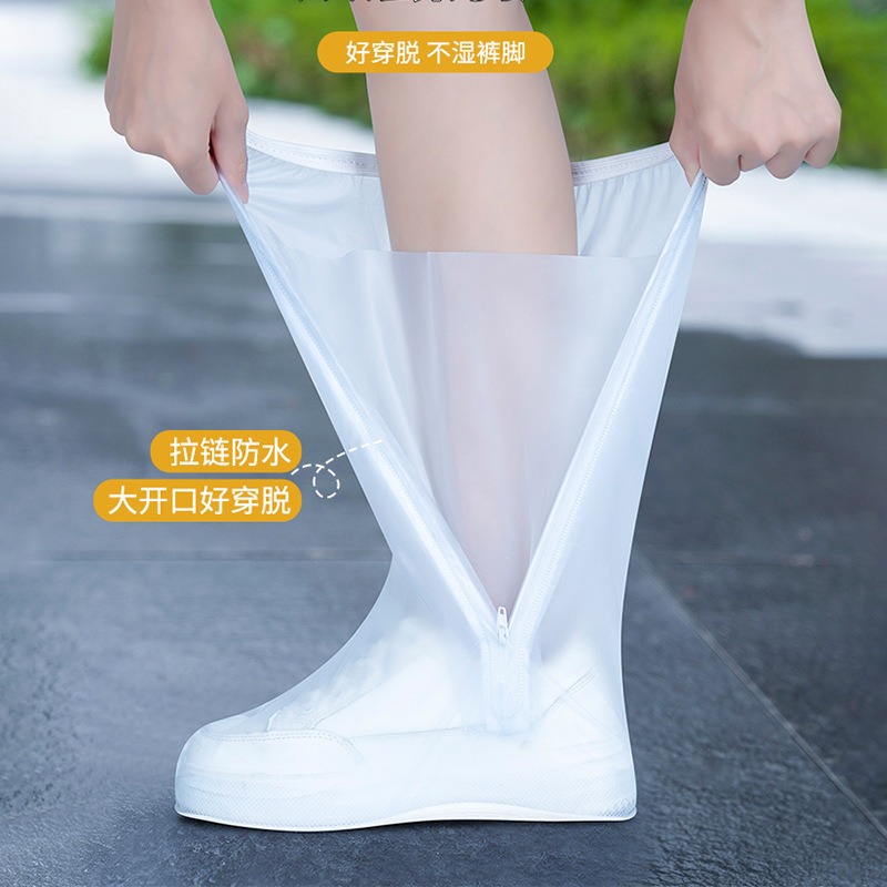 PVC Rain Boot Covers High Top  - Cycling Gear For Rain 评论和价格