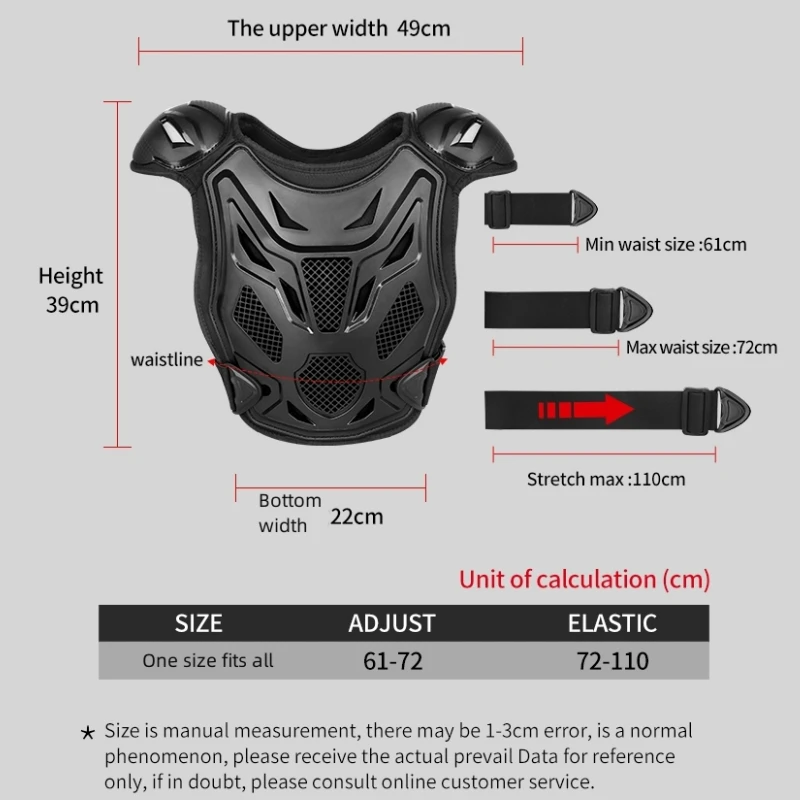 Children Motorcycle Riding Bod - Cycling Gear Vest 评论和价格