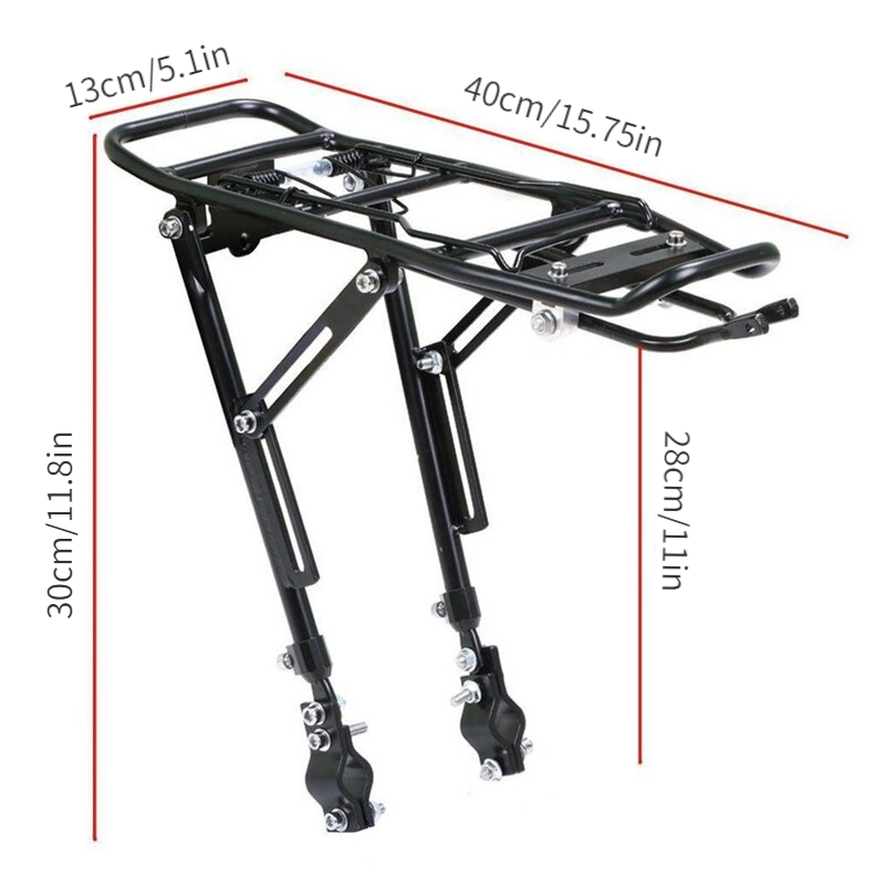 1PC Alloy Rear Bicycle  Rack C - Cycling Gear Pouch 评论和价格