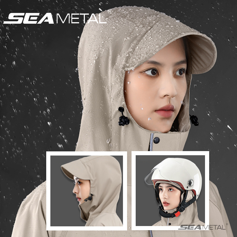 SEAMETAL Motorcycle Raincoat E - Cycling Gear For Rain 评论和价格