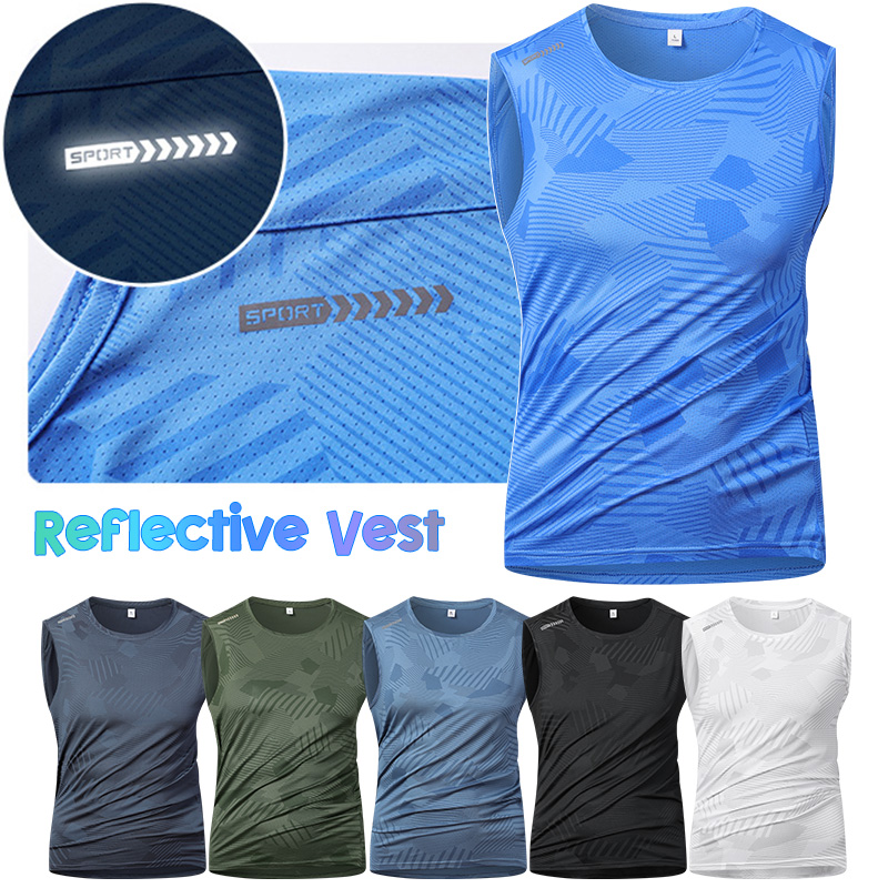 Man Running Reflective Vest Su - Cycling Gear Vest 评论和价格