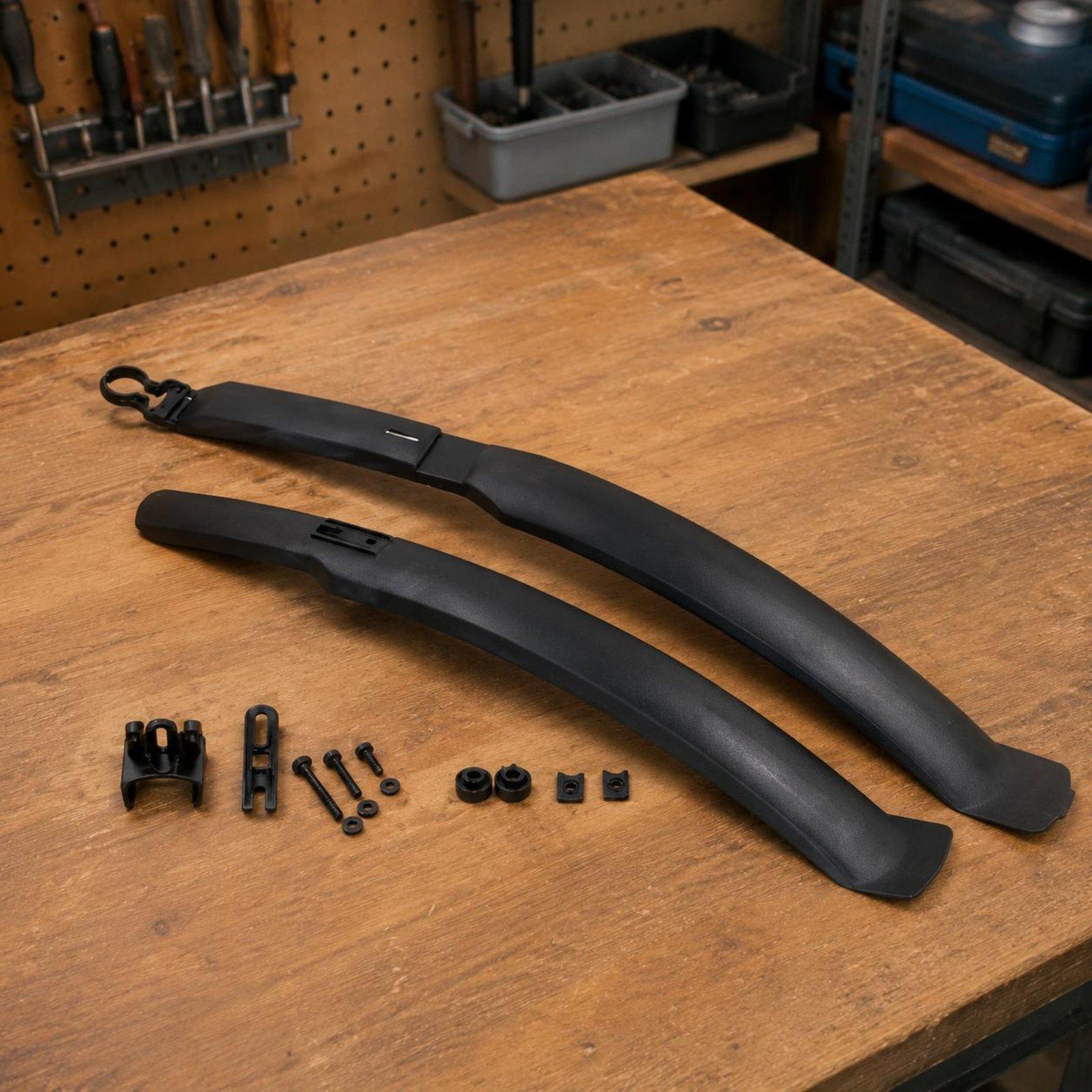 Road Bike Mudguard 700c Adjust - Cycling Gear For Rain 评论和价格