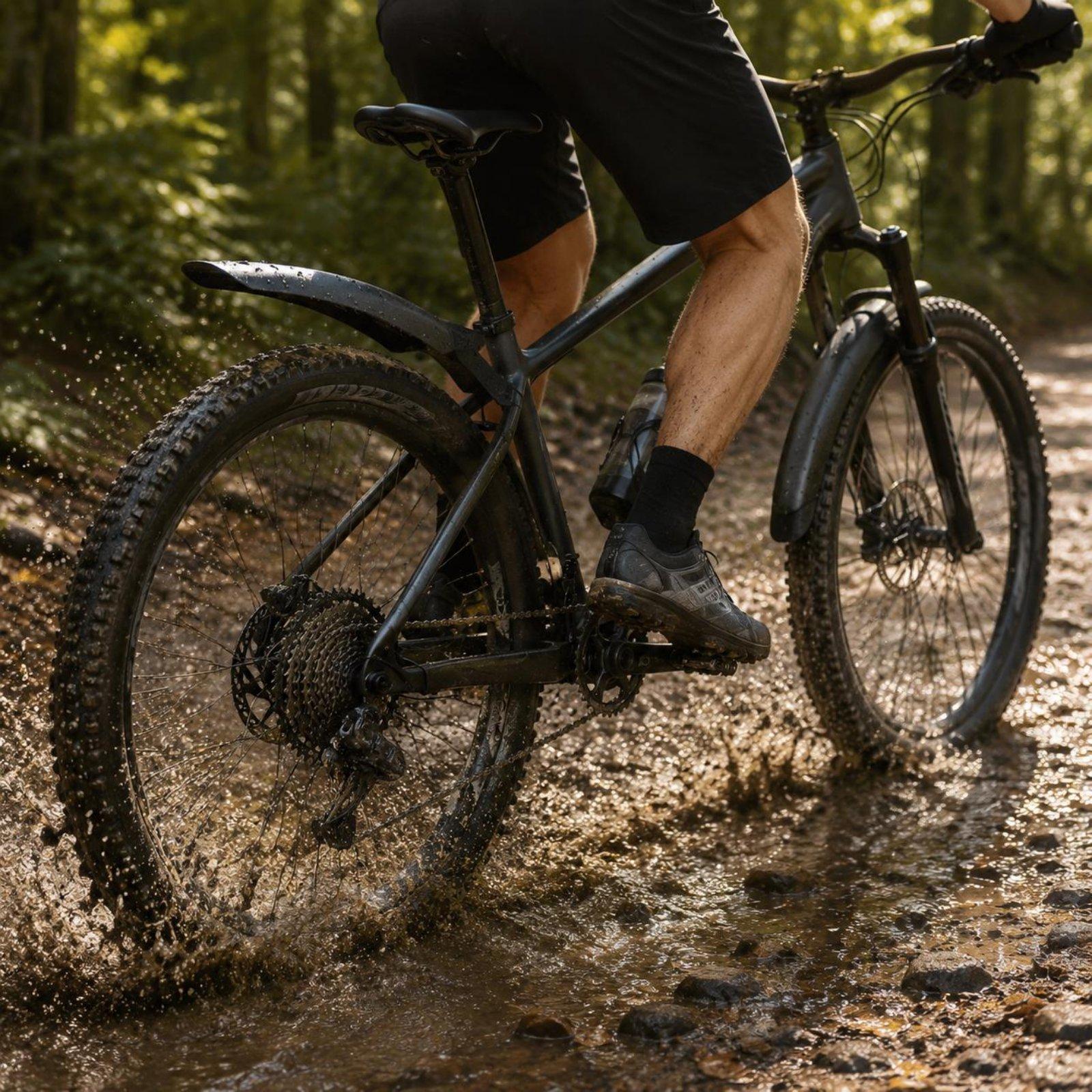 Road Bike Mudguard 700c Adjust - Cycling Gear For Rain 评论和价格