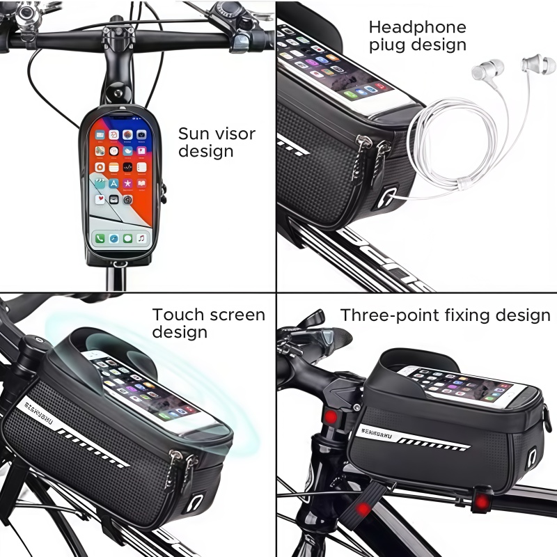 Waterproof Sun Visor Touch Scr - Cycling Gear Pouch 评论和价格