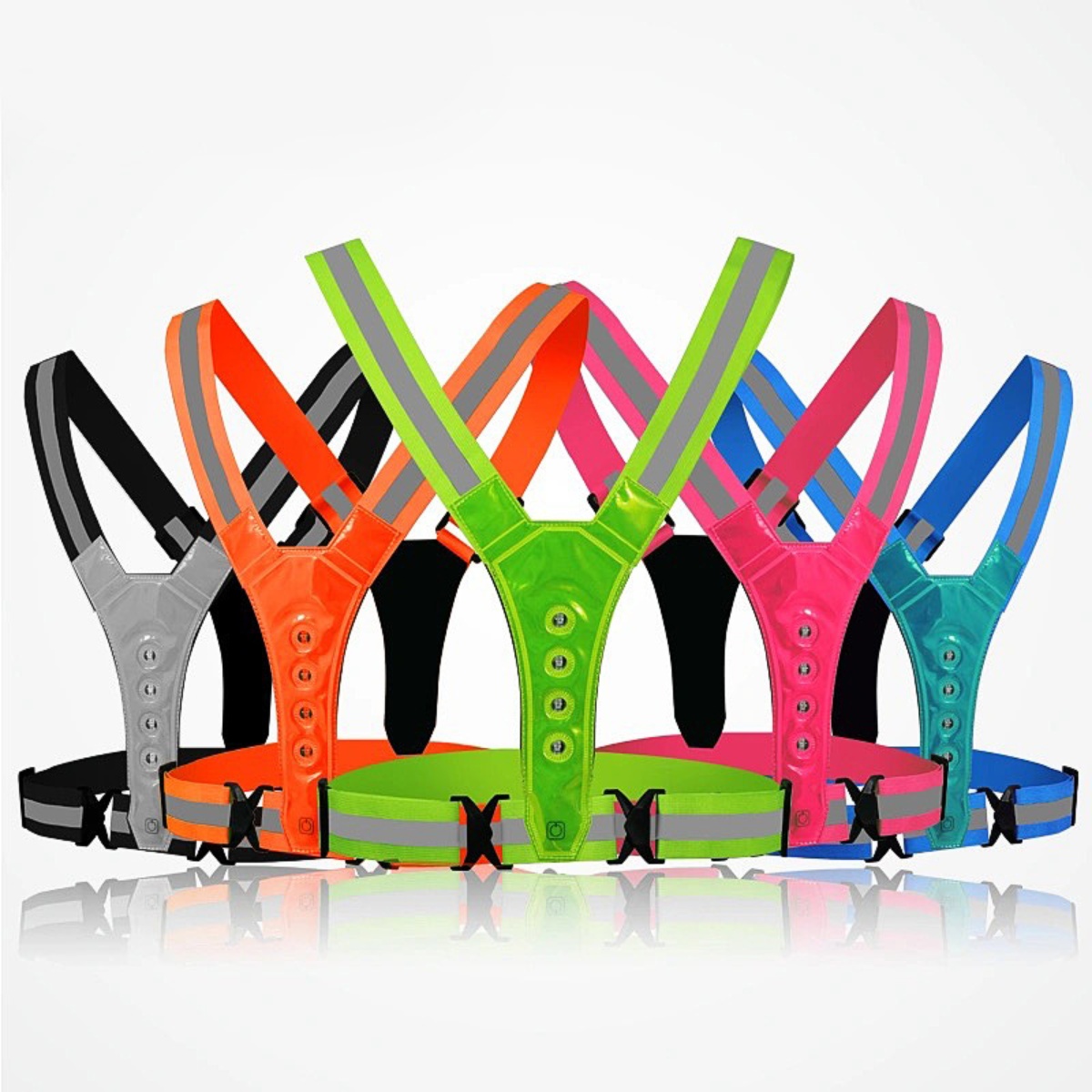 Adjustable LED Running & Cycli - Cycling Gear Pas 评论和价格