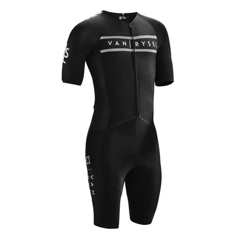 Vanrysel White/black One-piece - Cycling Gear Leaderboard 评论和价格