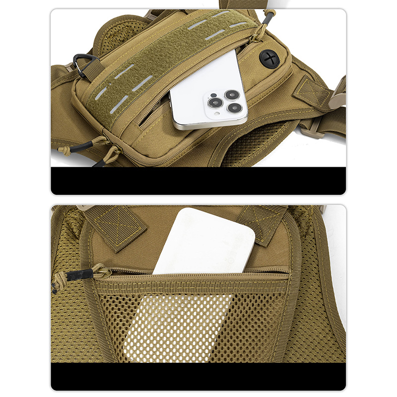 Tactical Front Chest Rig Bag V - Cycling Gear Vest 评论和价格