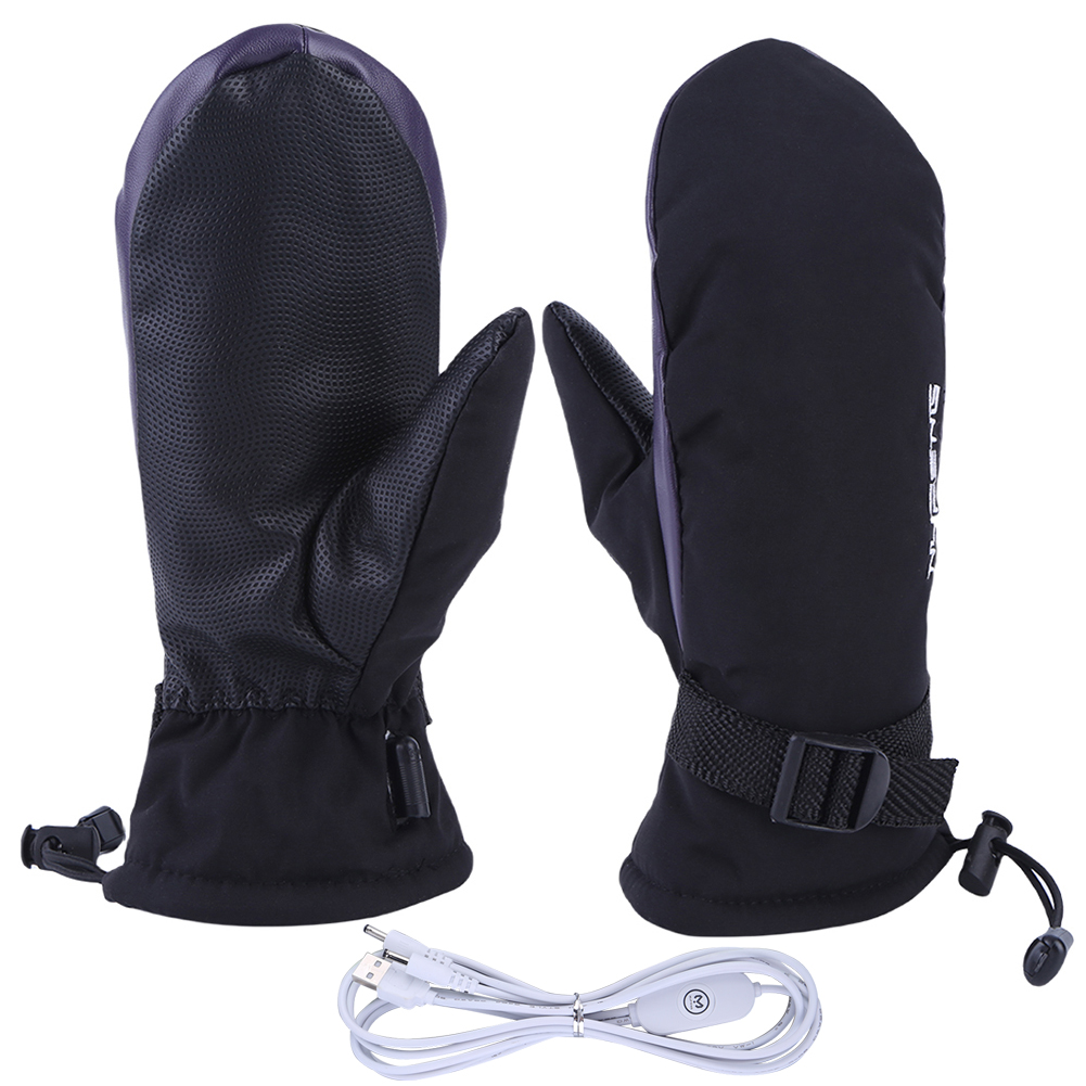 Warm Heated Gloves USB Chargin - Cycling Heat Gear 评论和价格
