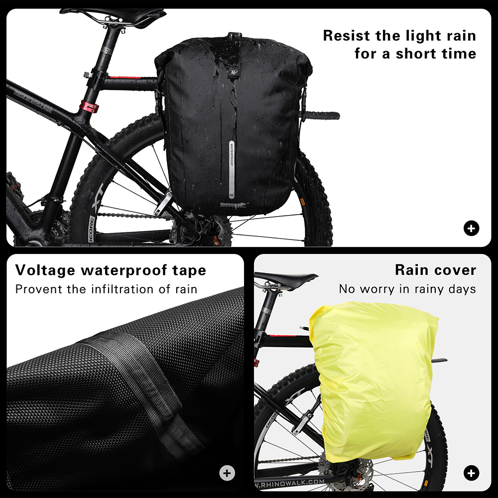 Rhinowalk Waterproof Bike Pann - Cycling Gear Storage Rack 评论和价格