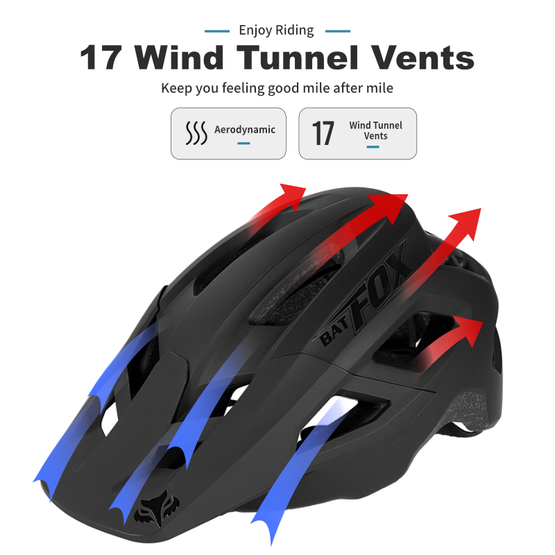 BATFOX Mountain Bike Helmet Ca - Cycling Gear Pas 评论和价格