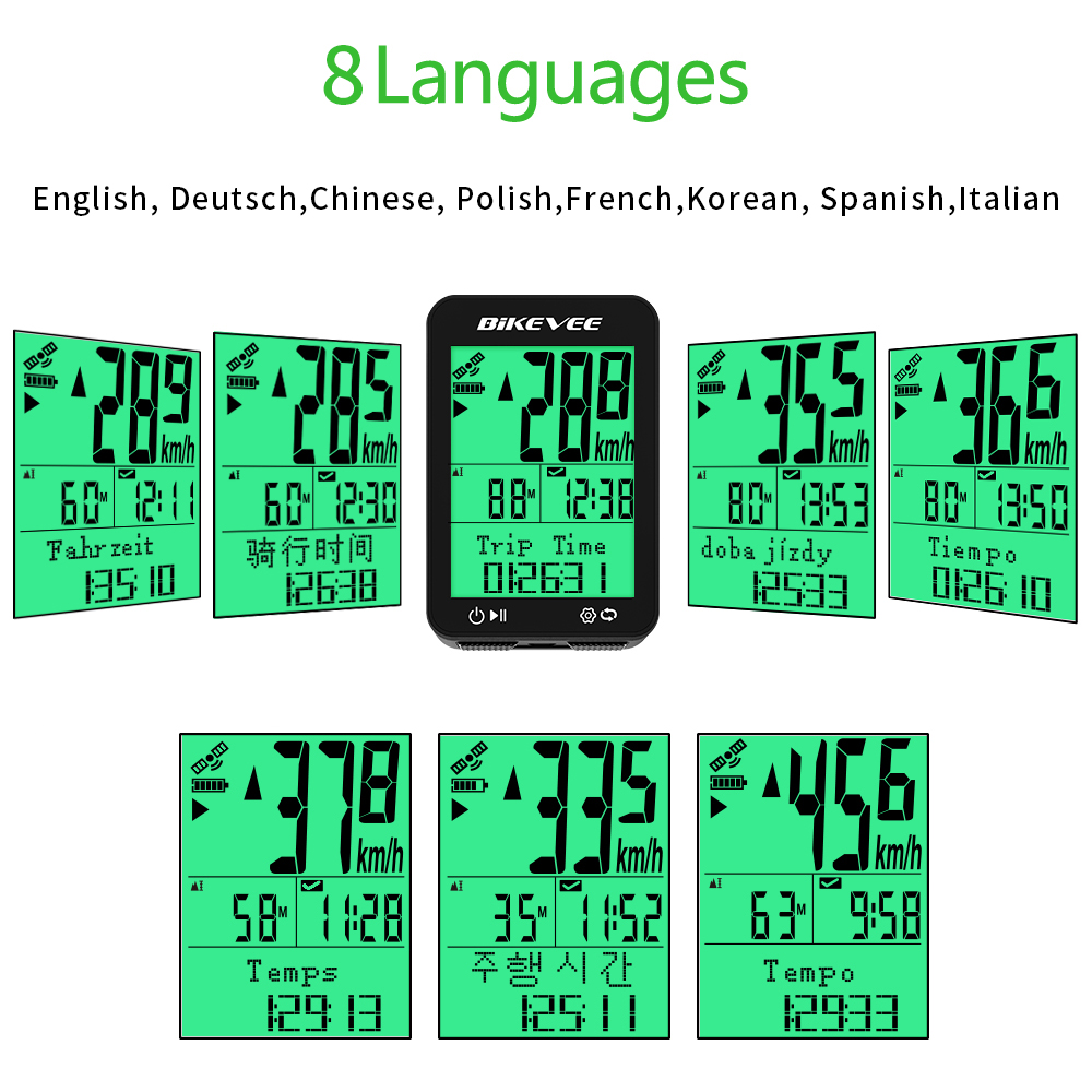 BIKEVEE 8 Kinds Multi-Language - Cycling Gear Rack 评论和价格