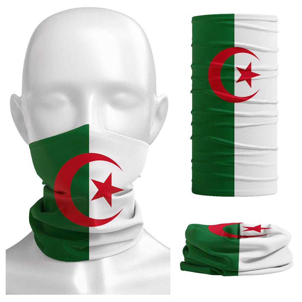 Algeria Flag Printed Bandana H - Cycling Headwear 评论和价格