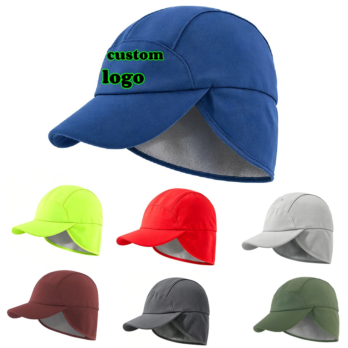Custom Logo Winter Baseball Ca - Cycling Headwear 评论和价格