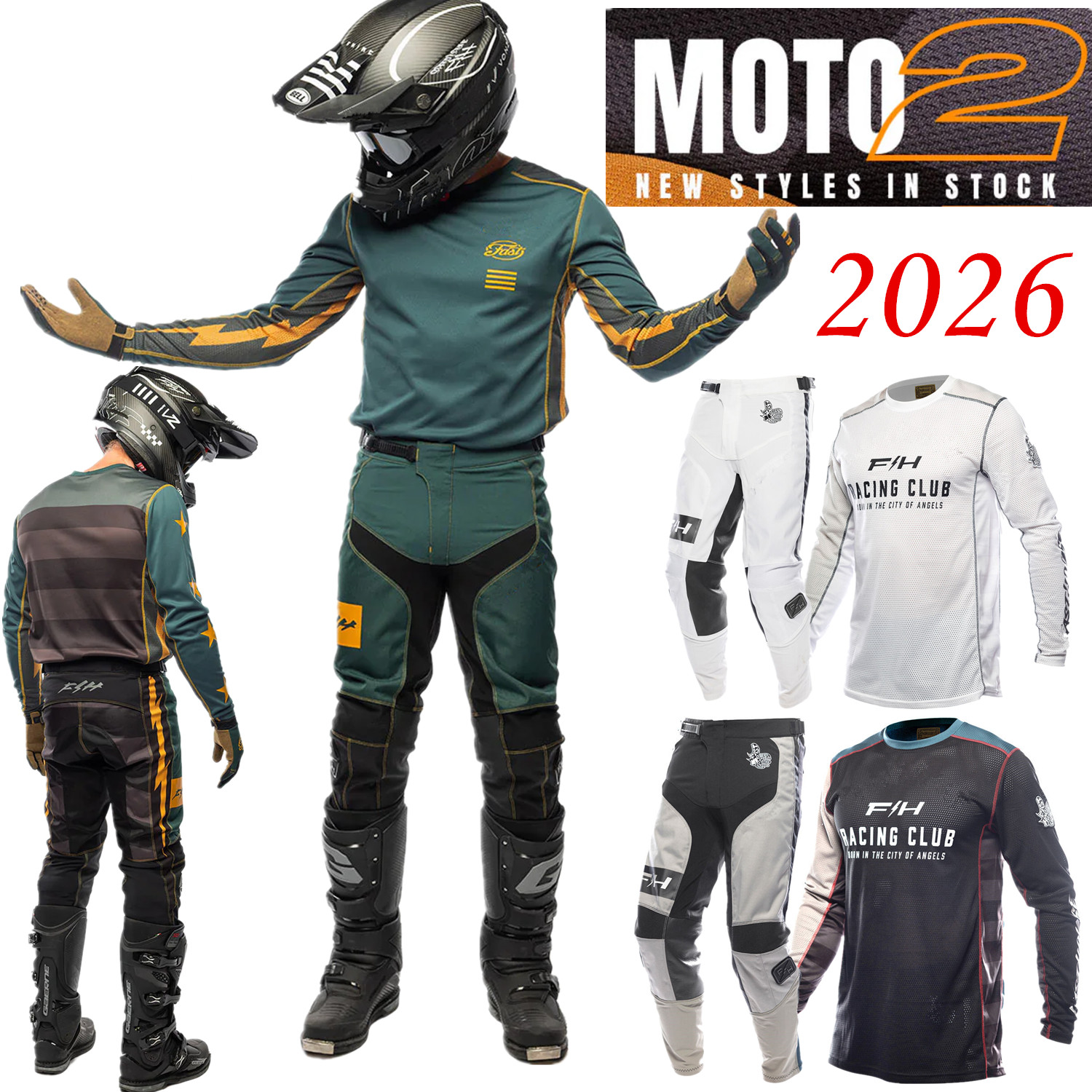 2026 FH MX Kit Off Road Motocr - Cycling Gear Kit 评论和价格