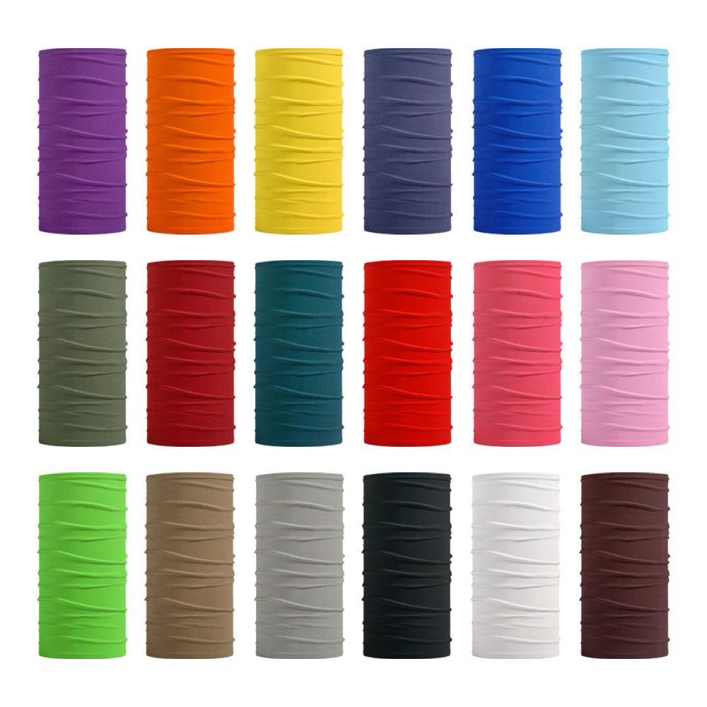 Seamless Solid Color Bandanas  - Cycling Headwear 评论和价格