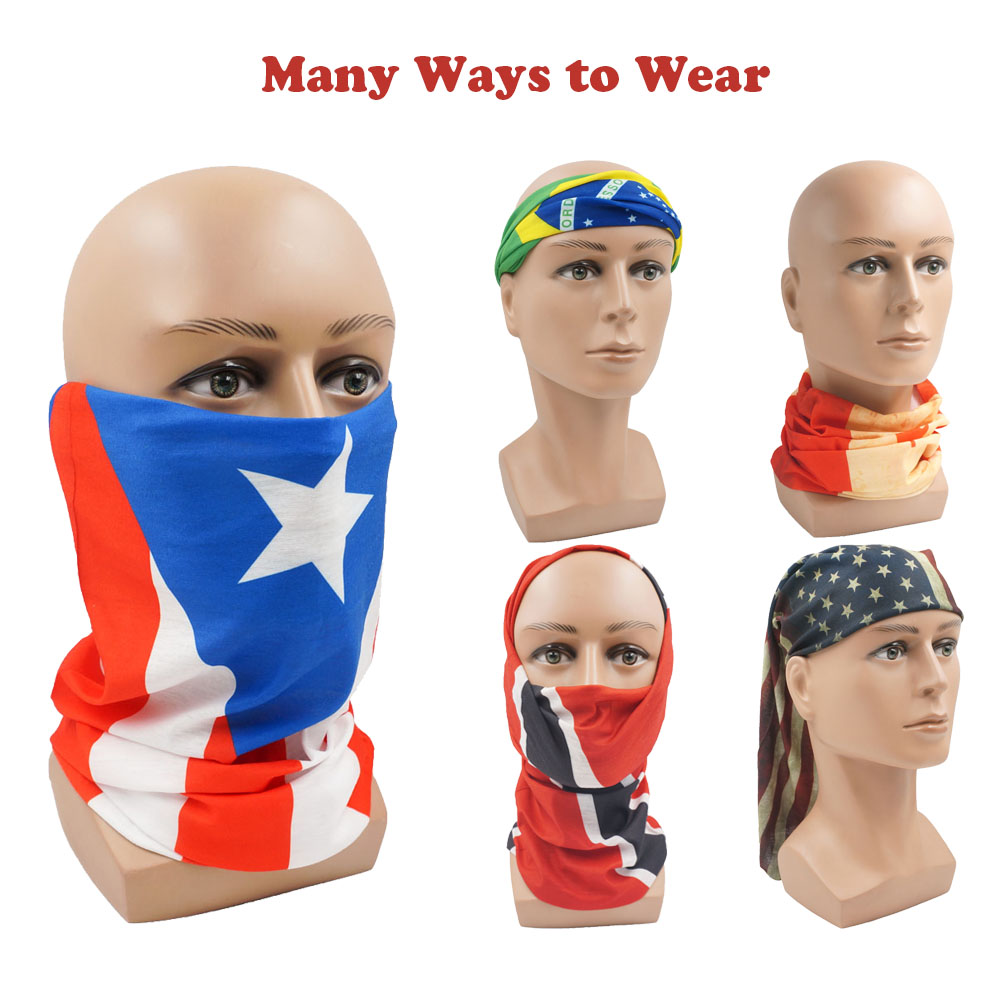 Nigeria Flag Bandanna Women Ne - Cycling Headwear 评论和价格