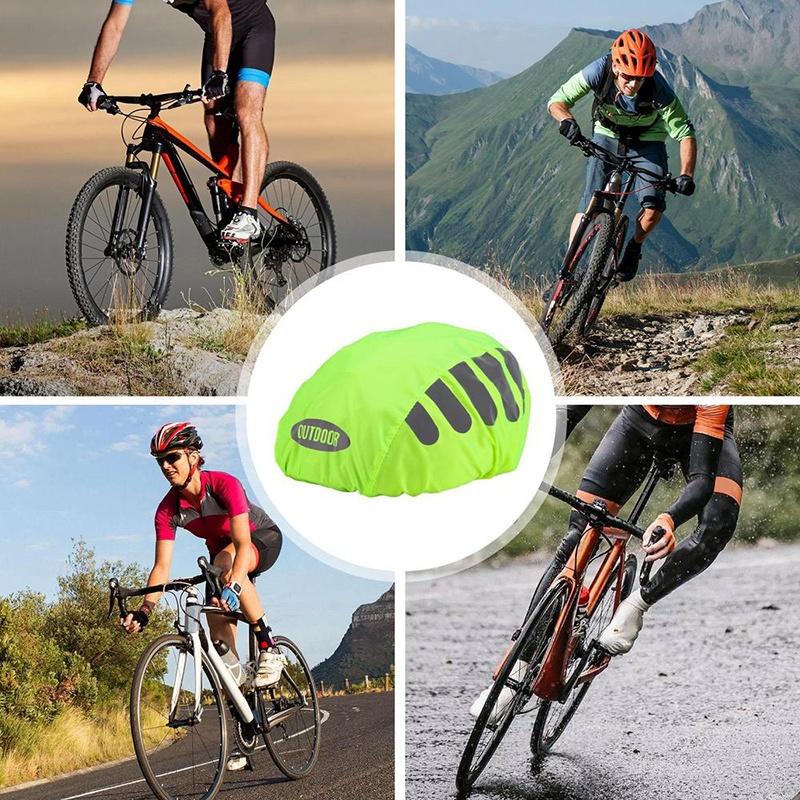 1 Pcs Bike Helmet Rain Cover W - Cycling Gear For Rain 评论和价格