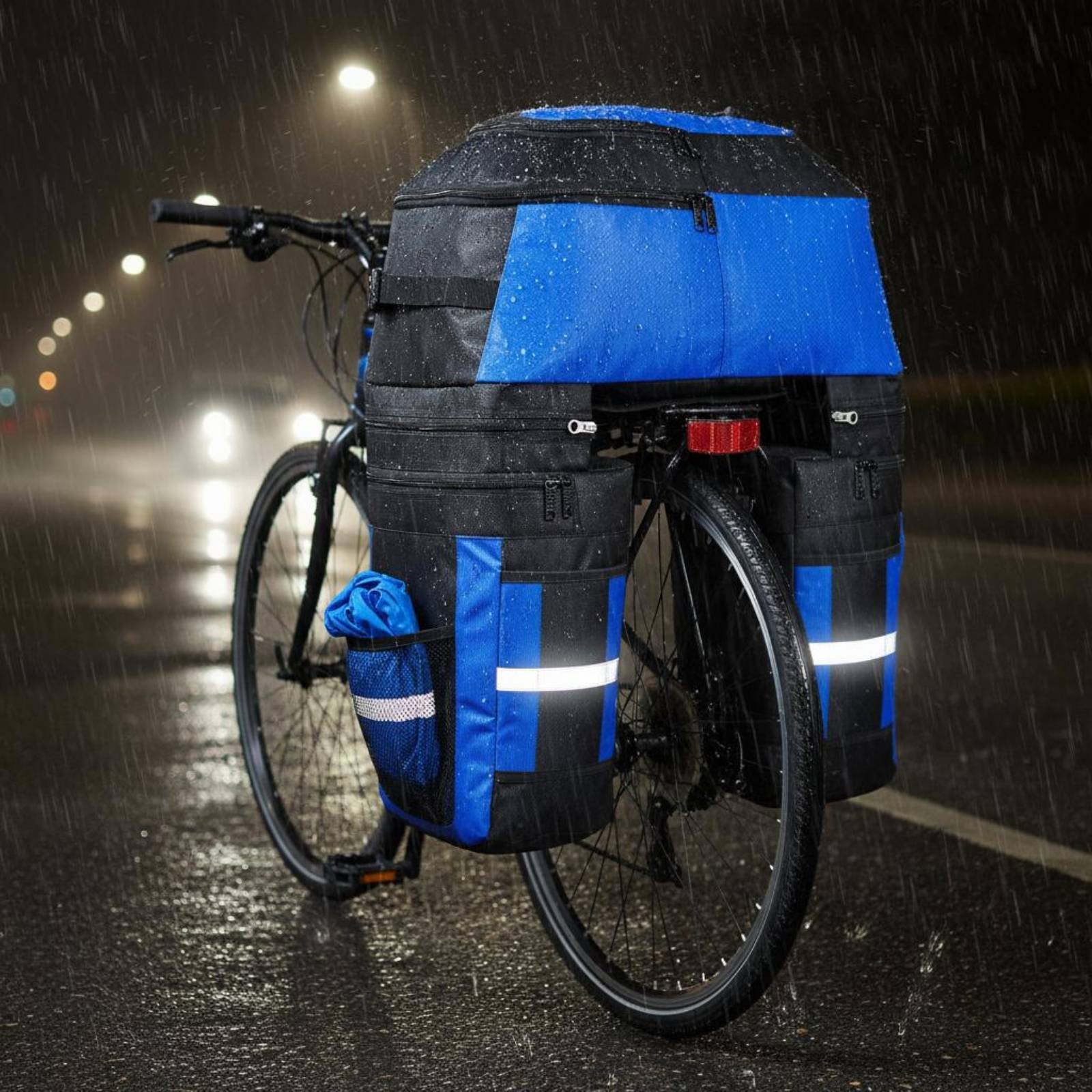 Rear Rack Pannier Bag Rain Cov - Cycling Gear For Rain 评论和价格