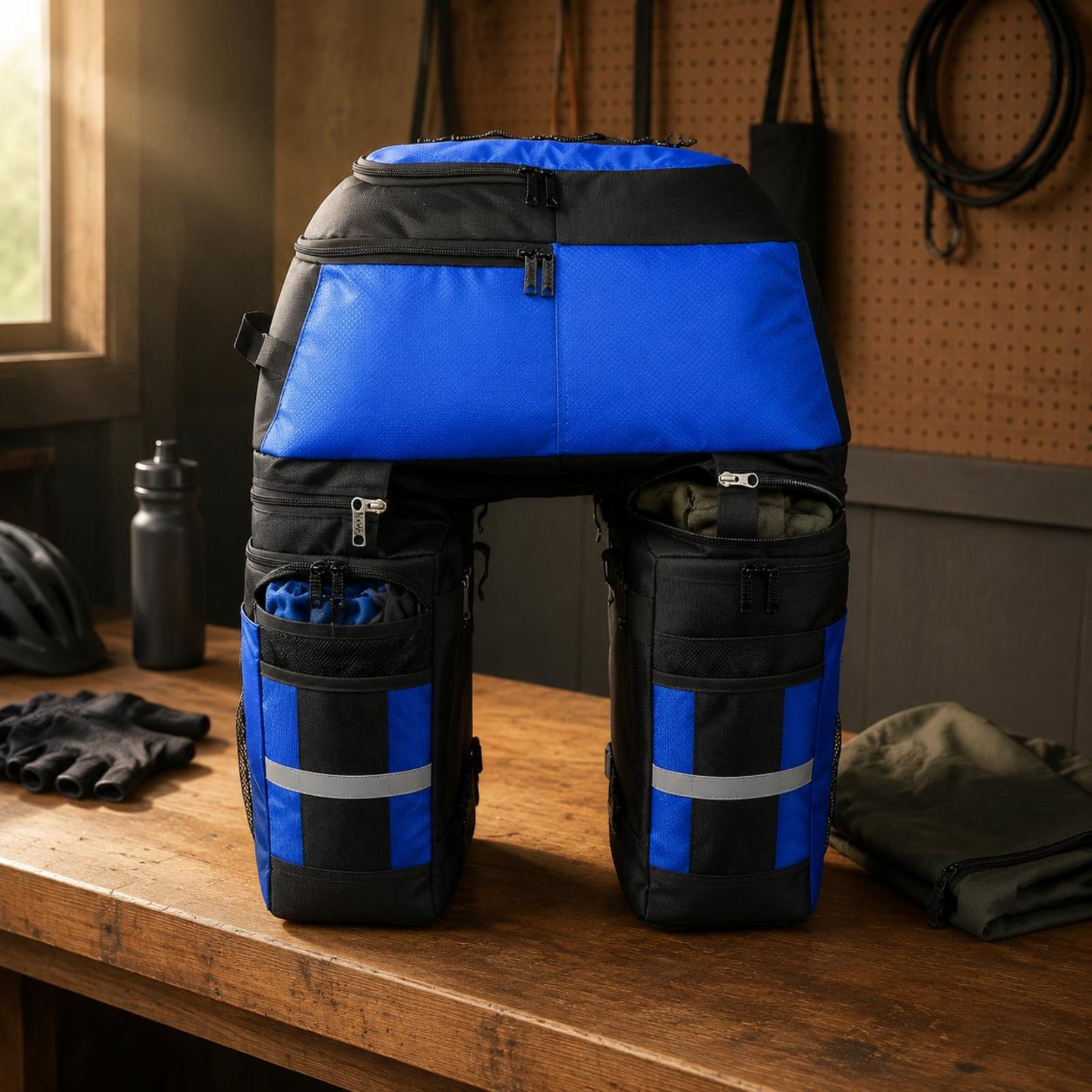 Rear Rack Pannier Bag Rain Cov - Cycling Gear For Rain 评论和价格