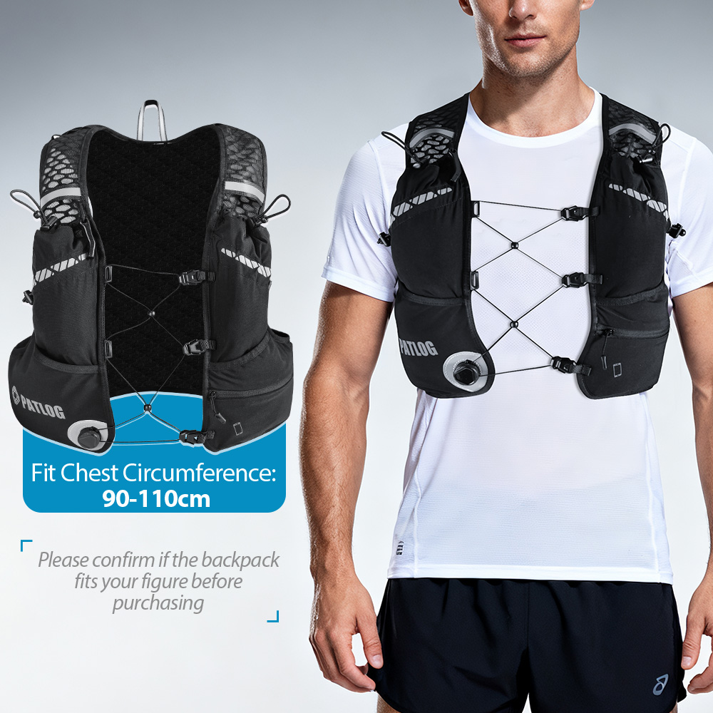 8L Breathable Hydration Vest P - Cycling Gear Pouch 评论和价格