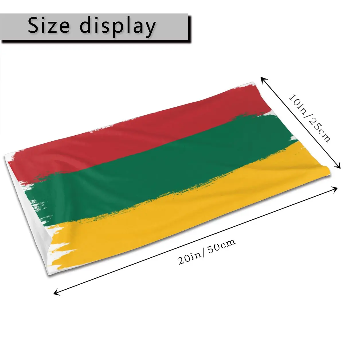 New Lithuania Flag Scarves Nec - Cycling Headwear 评论和价格